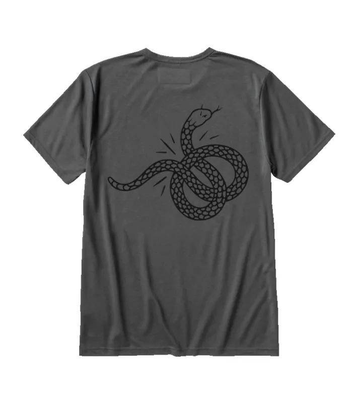 Mathis Short Sleeve Active Tee - Charcoal sold by Roark