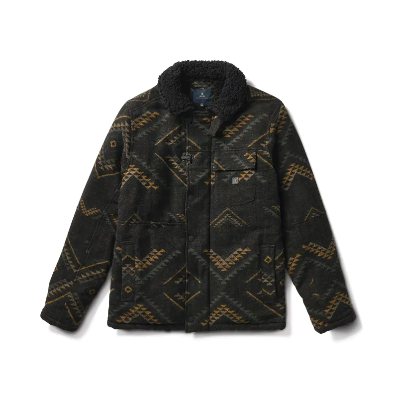 Axeman Jacket - Black Print sold by Roark