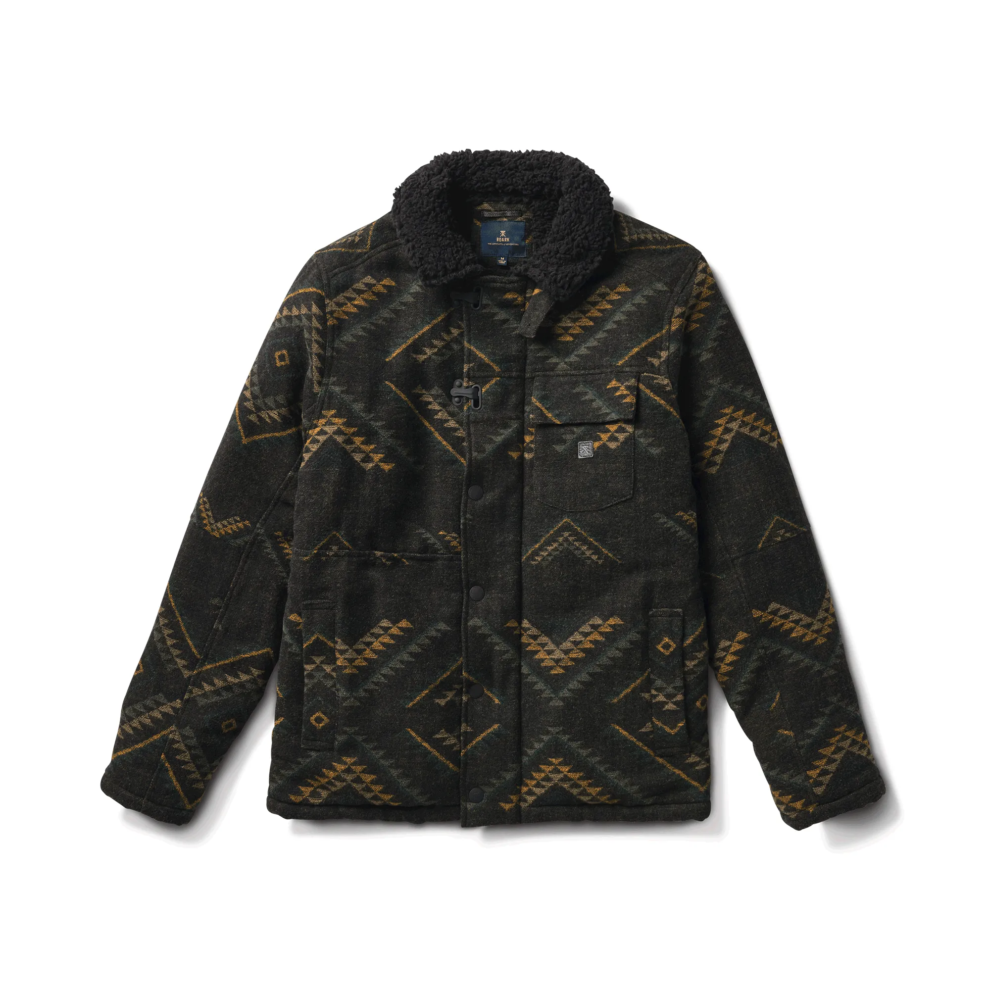Axeman Jacket - Black Print sold by Roark