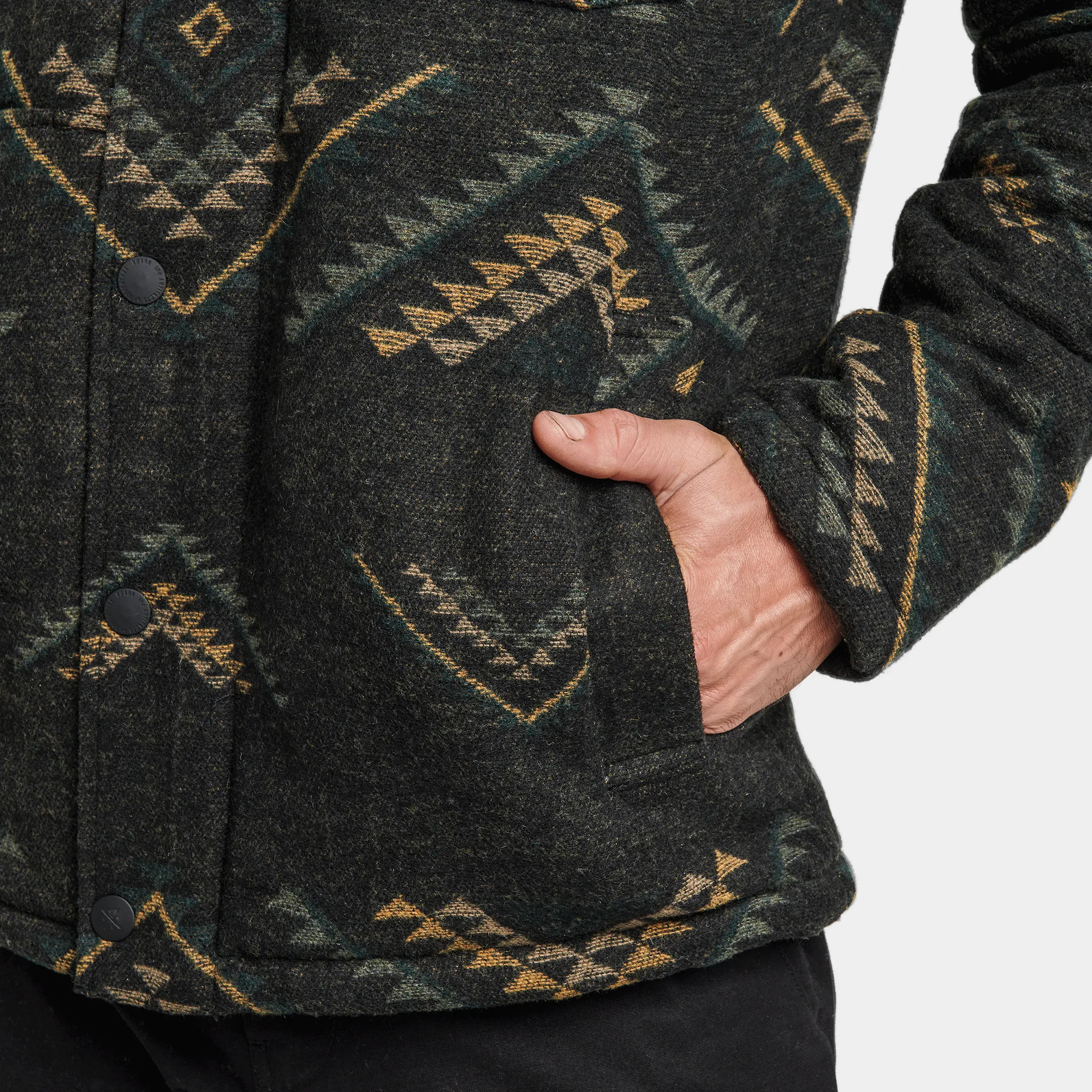 Axeman Jacket - Black Print sold by Roark product image thumbnail 5
