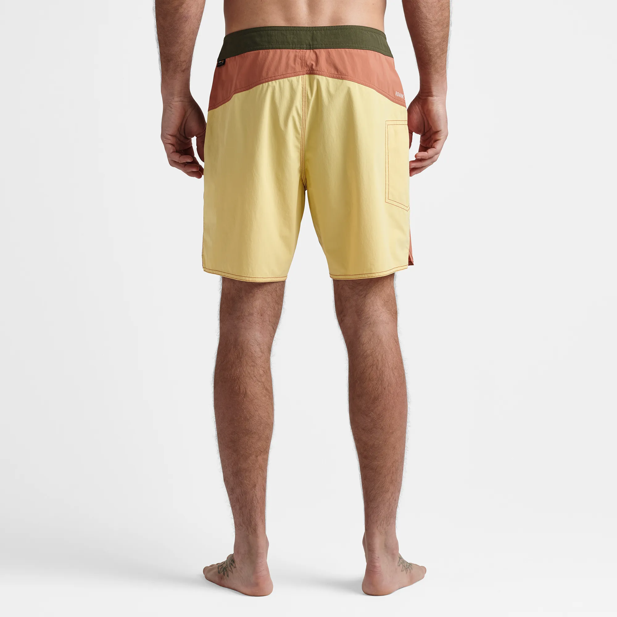 Boatman 2.0 17" Boardshorts - Saffron Red sold by Roark product image thumbnail 3