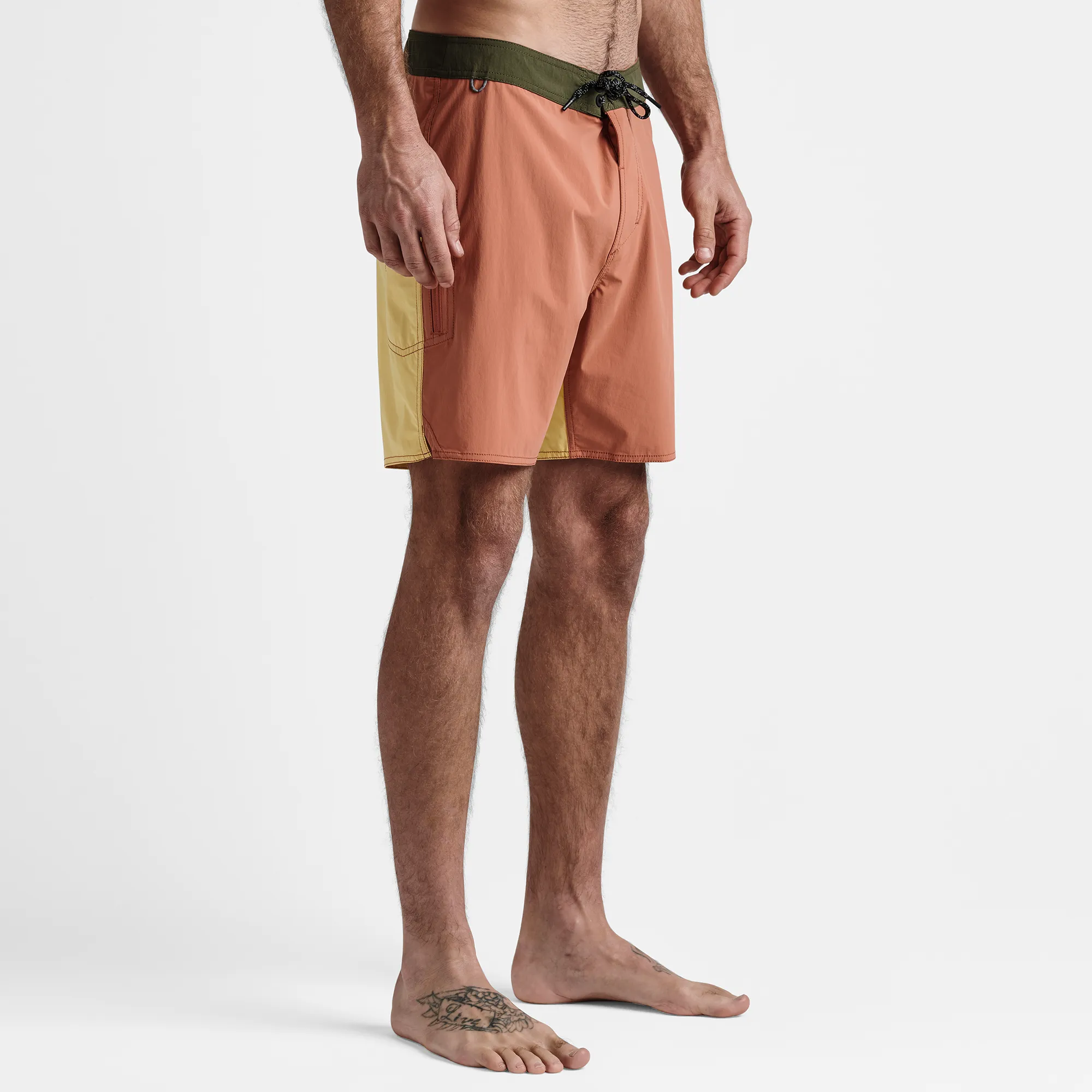 Boatman 2.0 17" Boardshorts - Saffron Red sold by Roark product image thumbnail 4