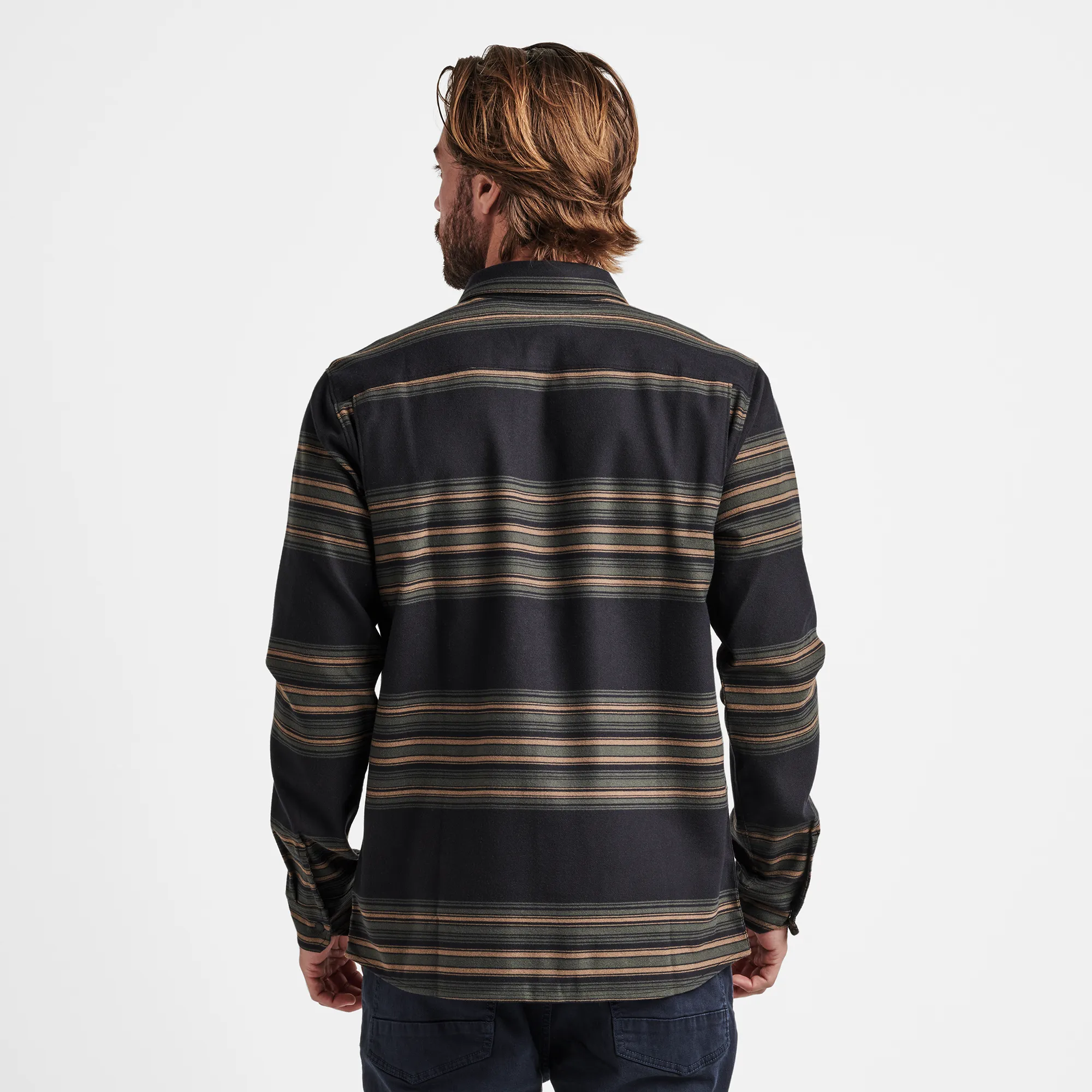 Diablo Flannel - Black & Military sold by Roark product image thumbnail 3