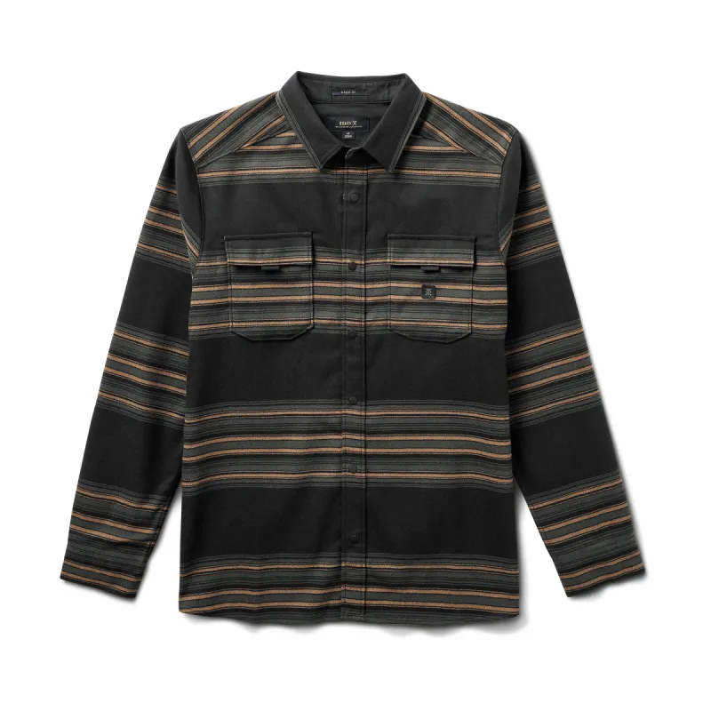 Diablo Flannel - Black & Military sold by Roark