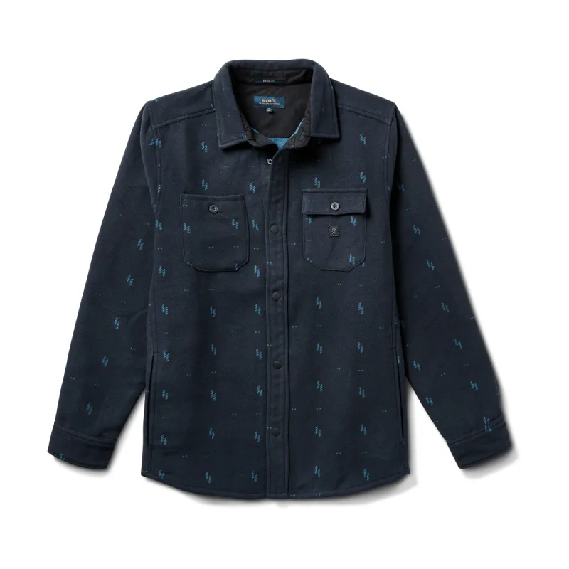 Andes Flannel - Dark Navy sold by Roark