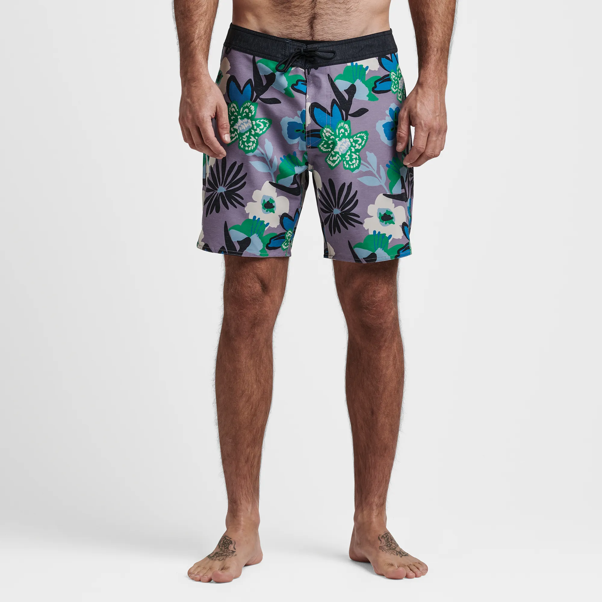 Passage 17" Boardshorts - Purple Haze In Bloom Floral sold by Roark product image thumbnail 2
