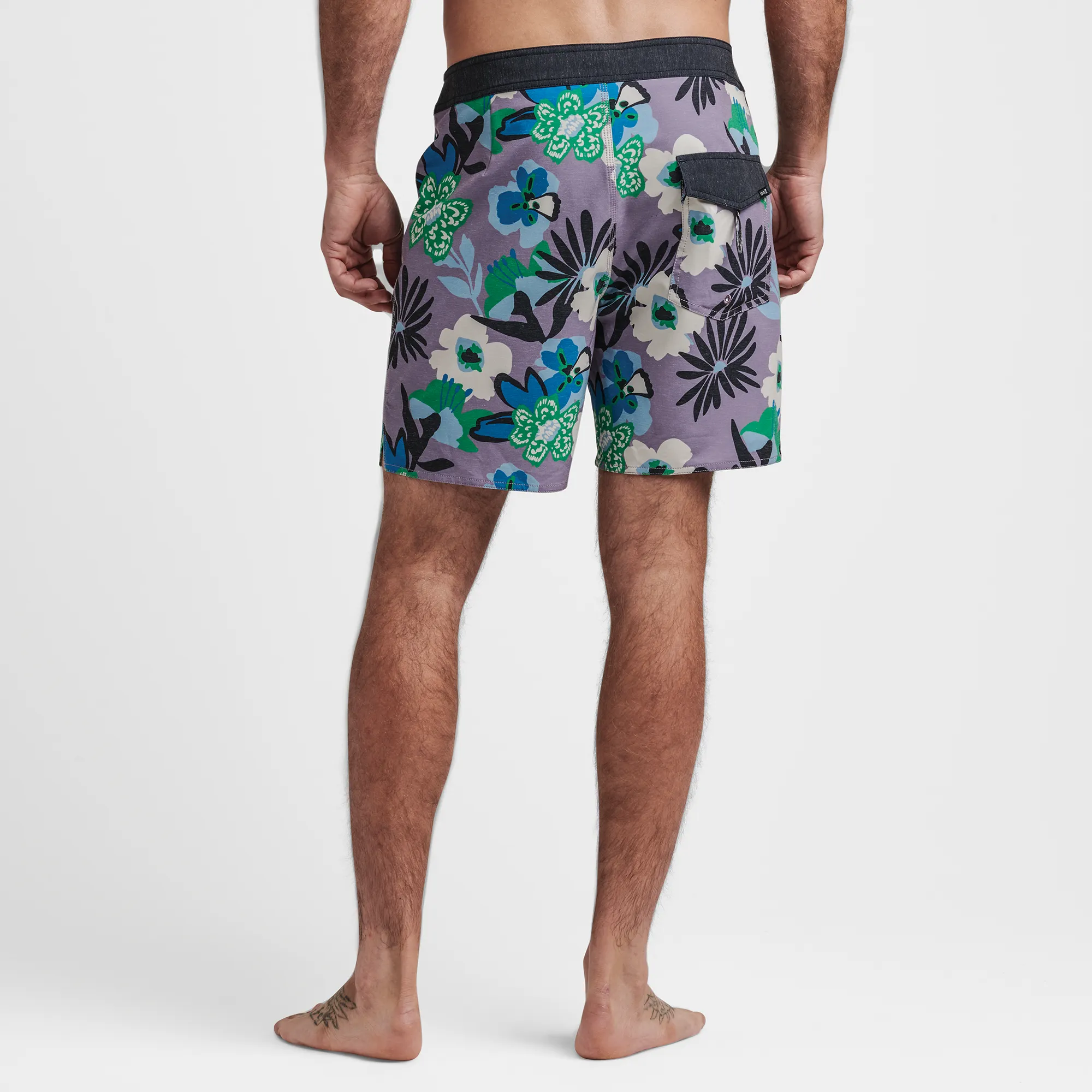 Passage 17" Boardshorts - Purple Haze In Bloom Floral sold by Roark product image thumbnail 4