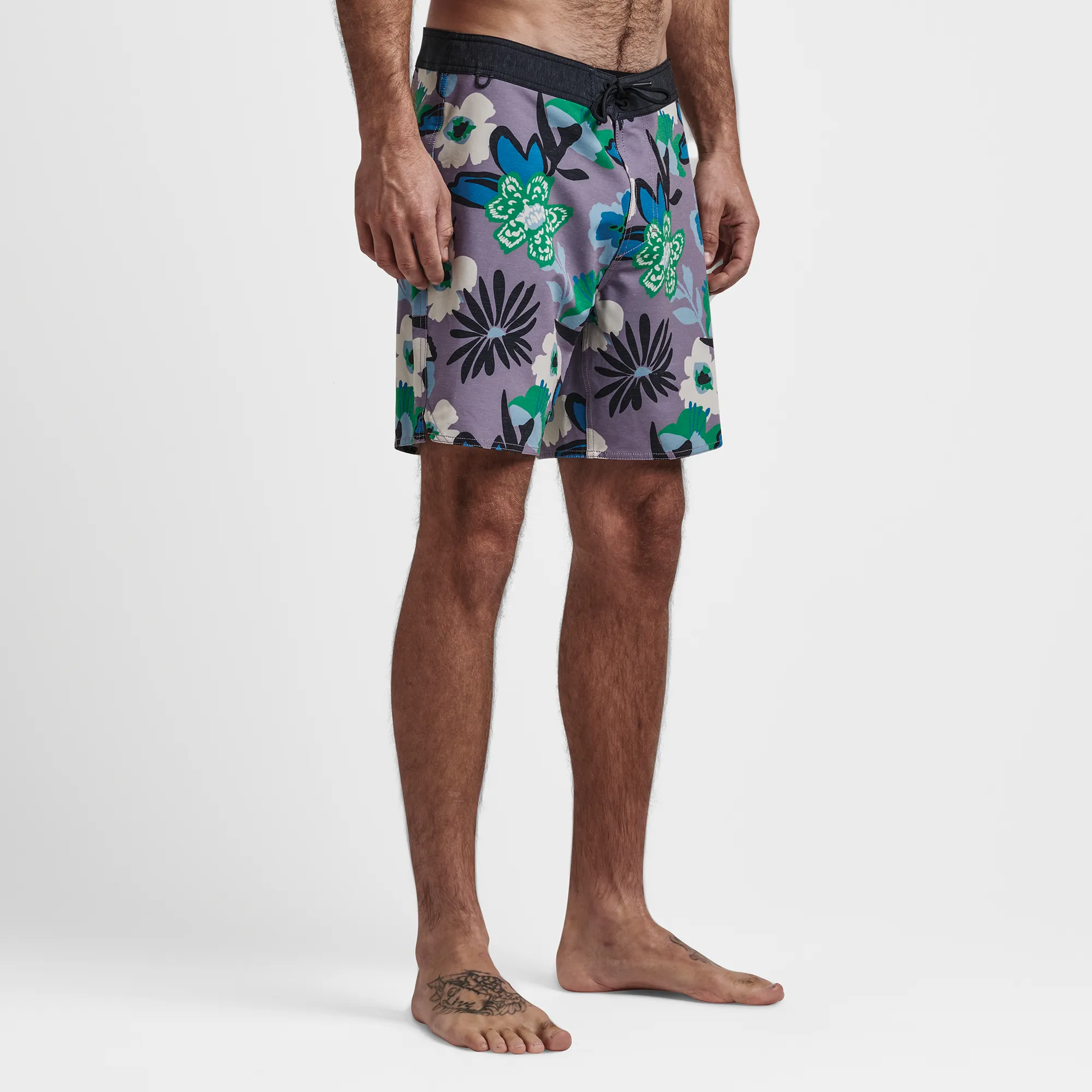 Passage 17" Boardshorts - Purple Haze In Bloom Floral sold by Roark product image thumbnail 3