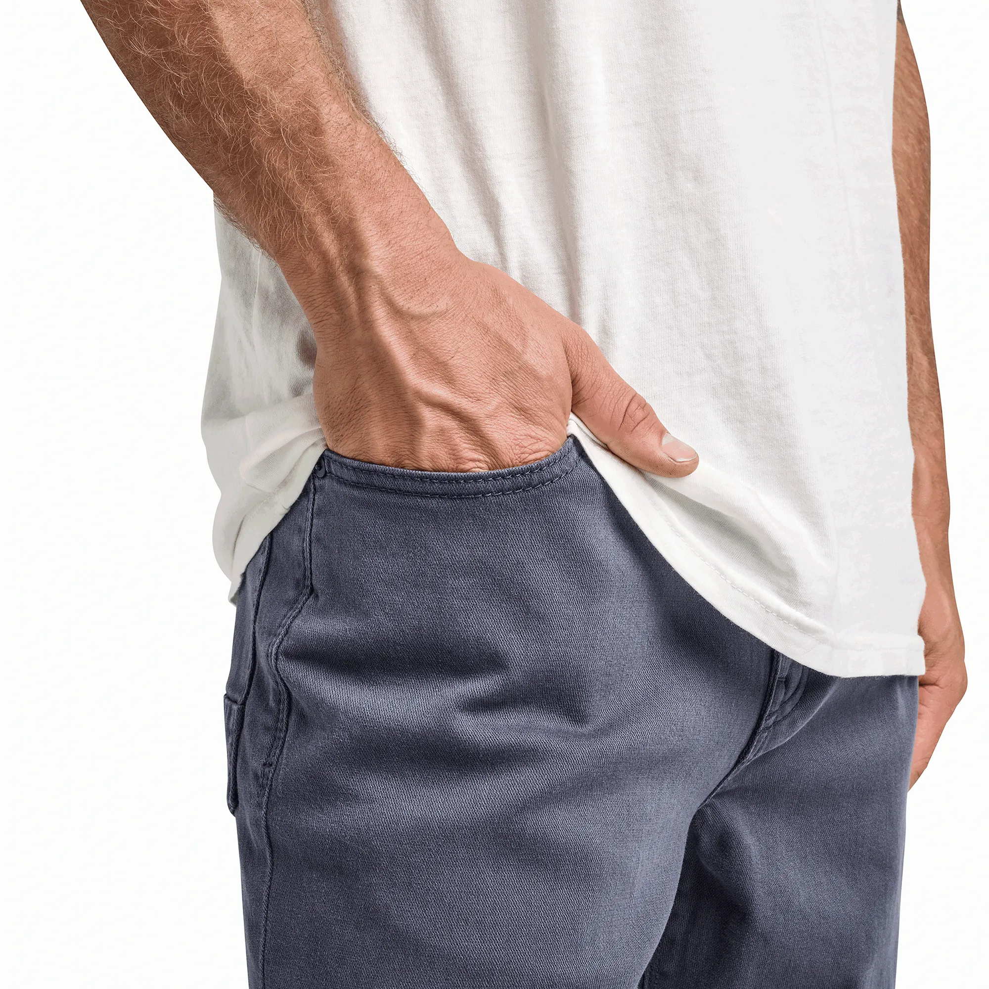 HWY 128 Straight Fit Broken Twill Jeans - Blue sold by Roark product image thumbnail 5