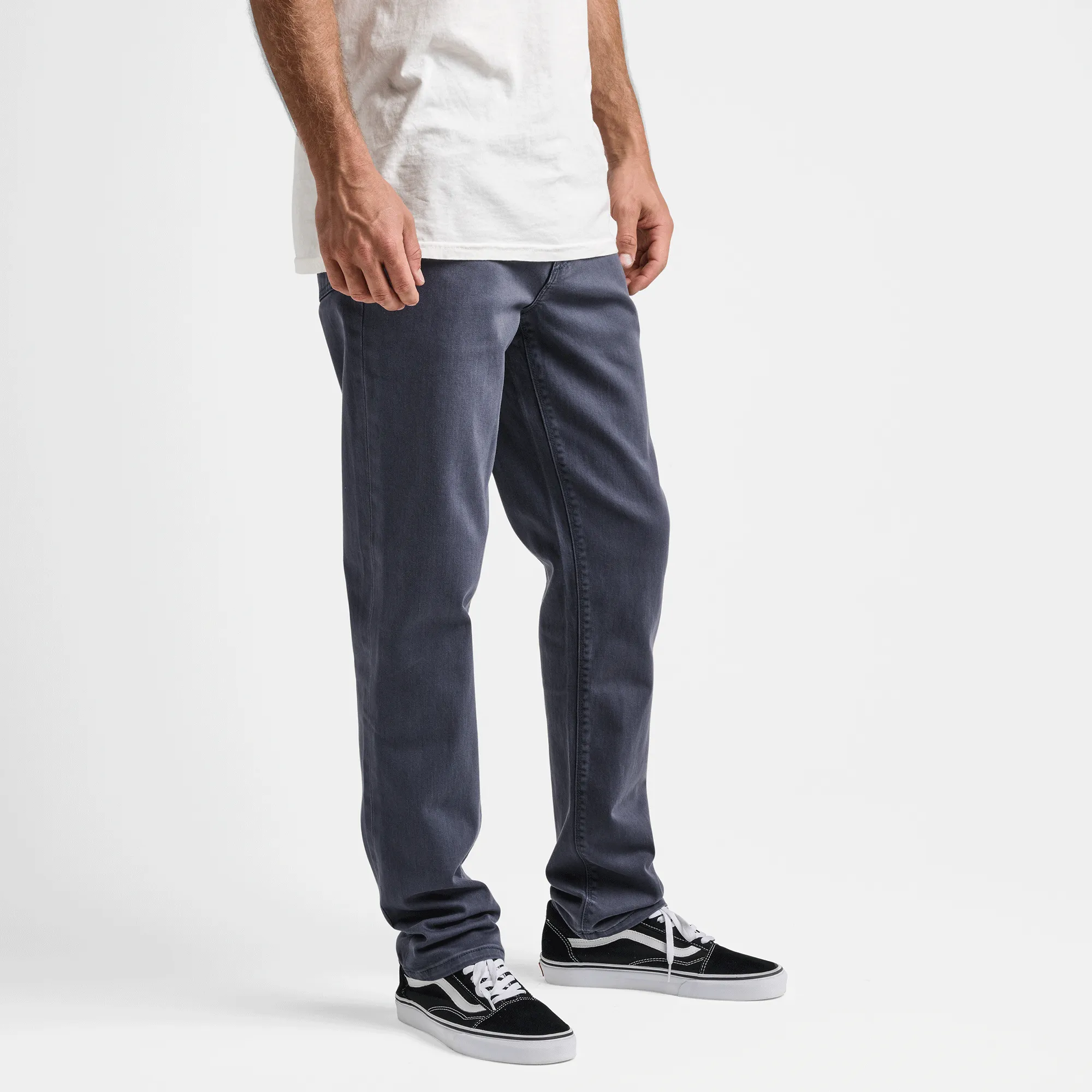 HWY 128 Straight Fit Broken Twill Jeans - Blue sold by Roark product image thumbnail 4