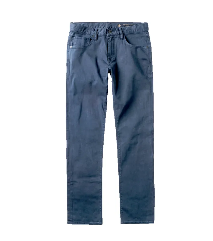 HWY 128 Straight Fit Broken Twill Jeans - Blue made by Roark