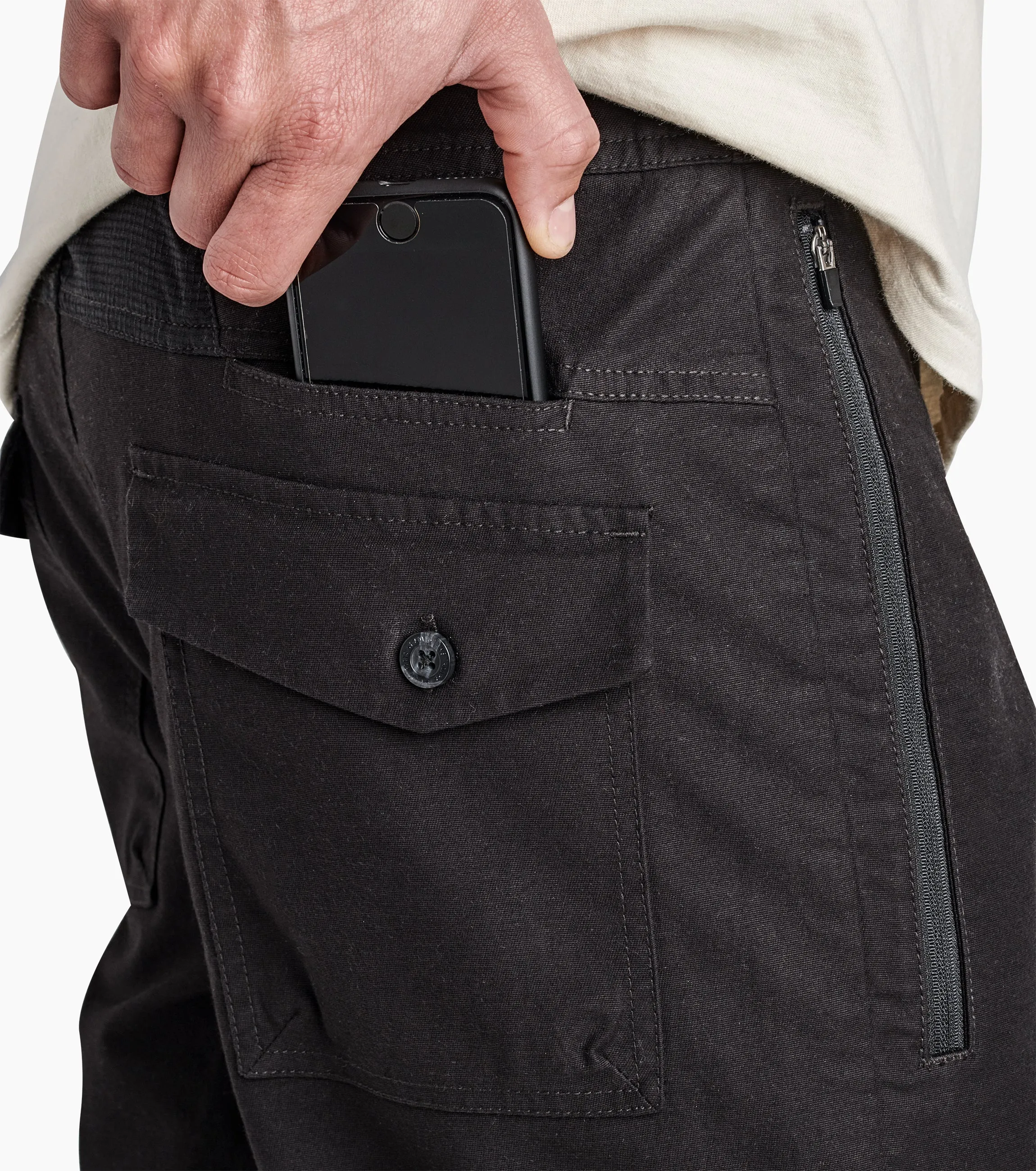 Layover Pants - Black sold by Roark product image thumbnail 4