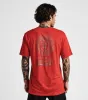 Mathis Happy Sun Short Sleeve Tee - Vibrant Red sold by Roark