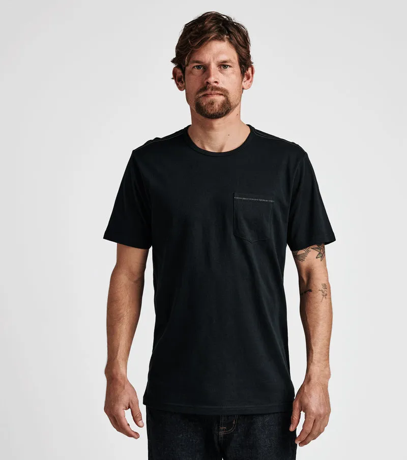 Well Worn Light Organic Short Sleeve Tee - Black sold by Roark product image thumbnail 2