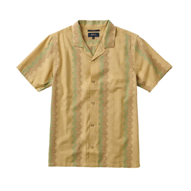 Gonzo Short Sleeve Button Up Shirt - Fern sold by Roark