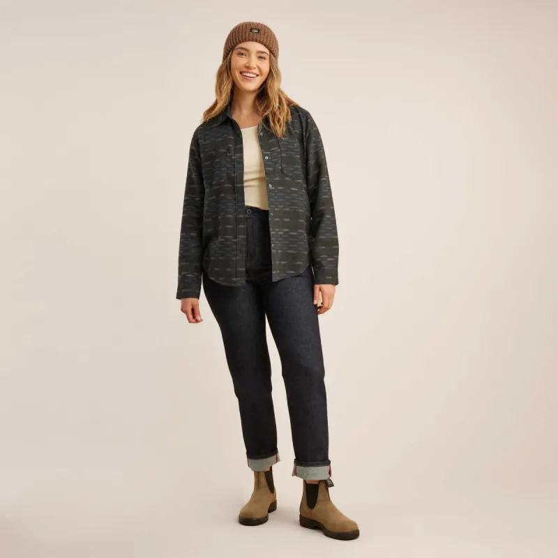 Alpine Flannel - Black sold by Roark