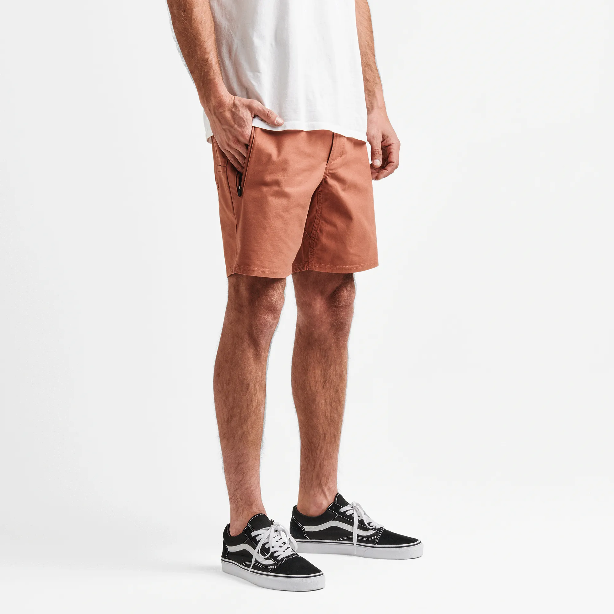 Explorer Long Road Shorts - Russet sold by Roark product image thumbnail 4