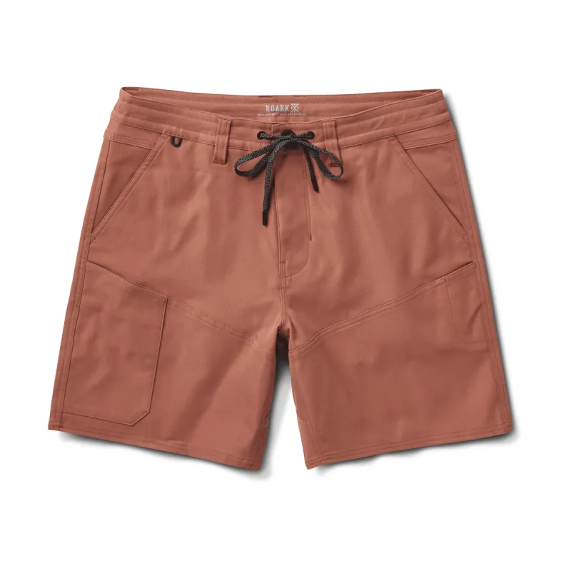 Explorer Long Road Shorts - Russet sold by Roark