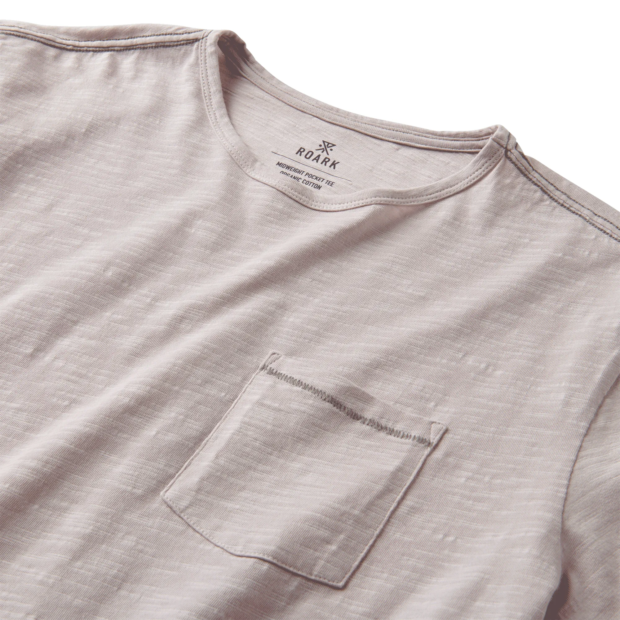 Well Worn Midweight Organic Short Sleeve Tee - Dusty Lilac sold by Roark product image thumbnail 5