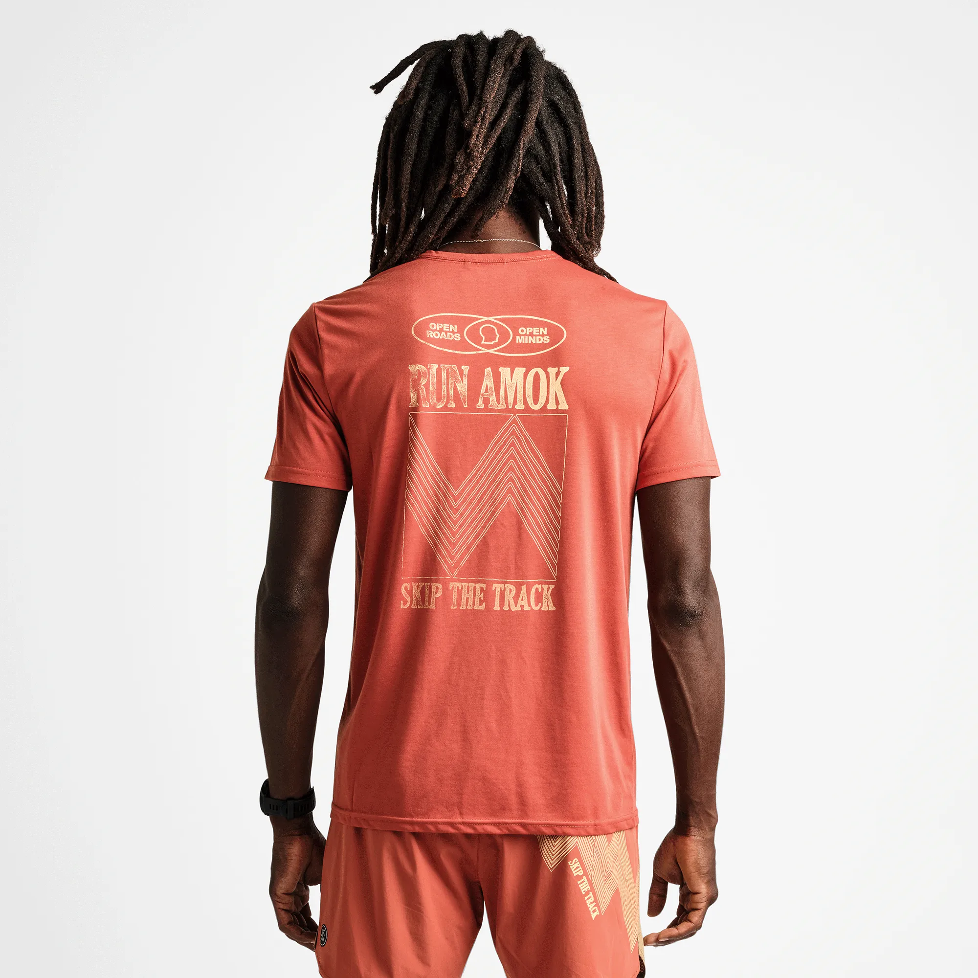 Mathis Vacay Short Sleeve Tee - Red Clay sold by Roark product image thumbnail 3