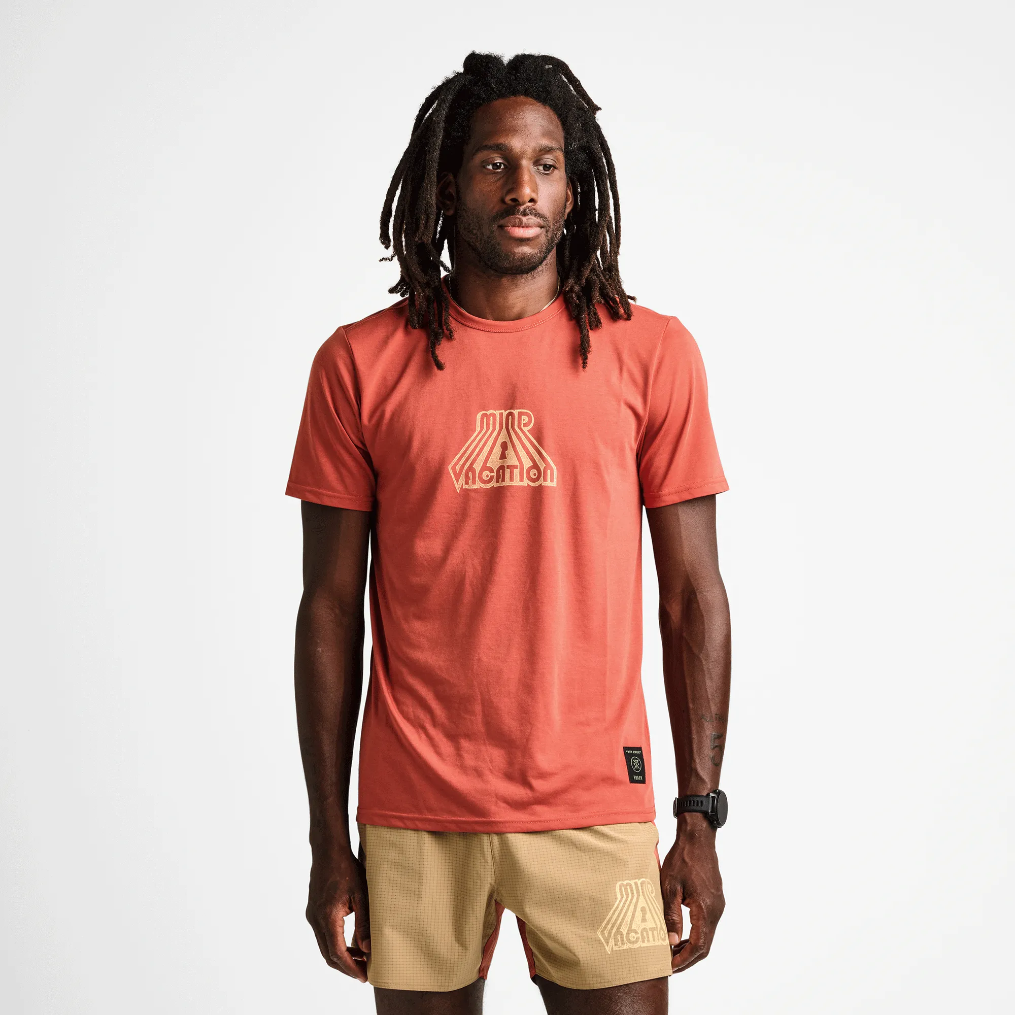 Mathis Vacay Short Sleeve Tee - Red Clay sold by Roark product image thumbnail 5