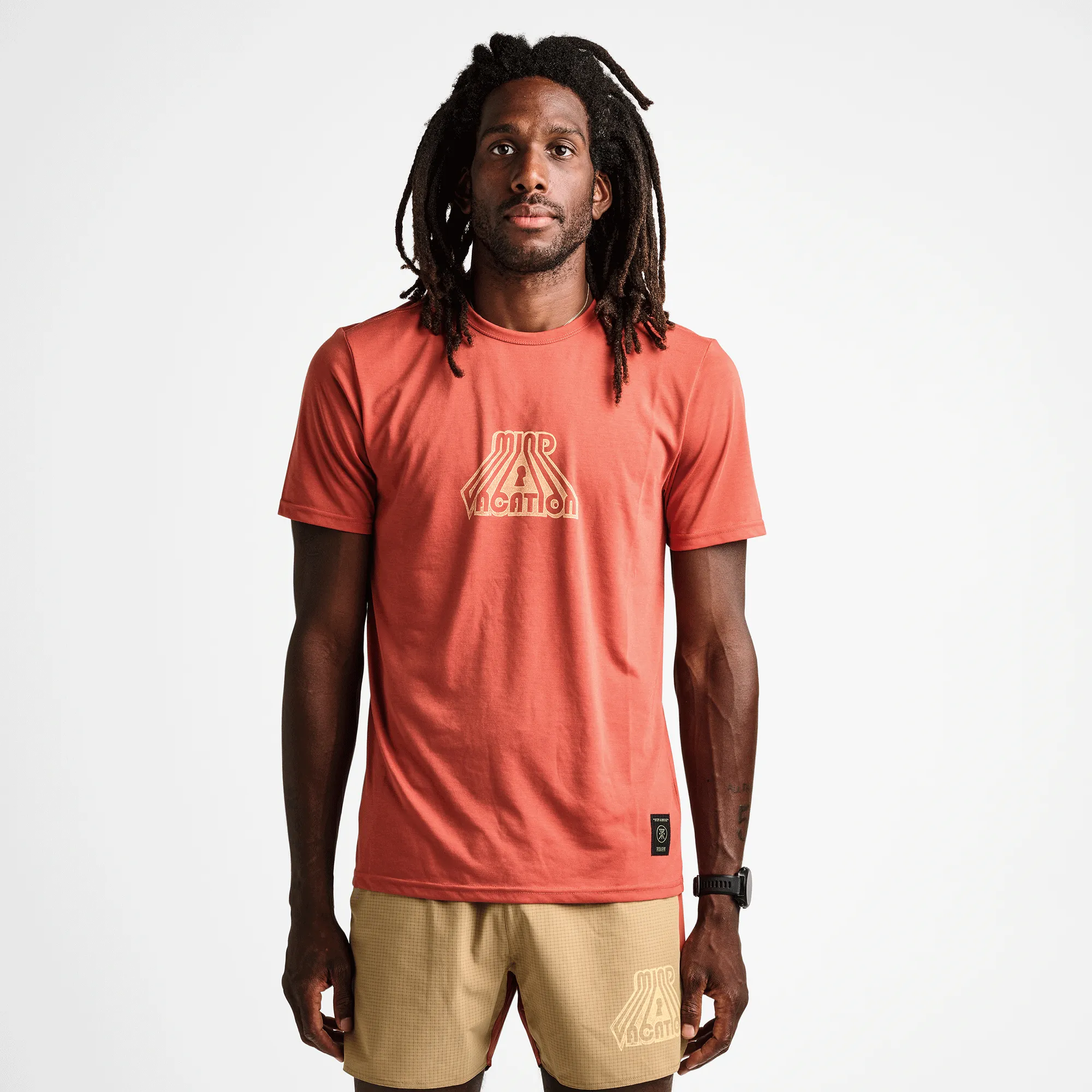 Mathis Vacay Short Sleeve Tee - Red Clay sold by Roark product image thumbnail 2