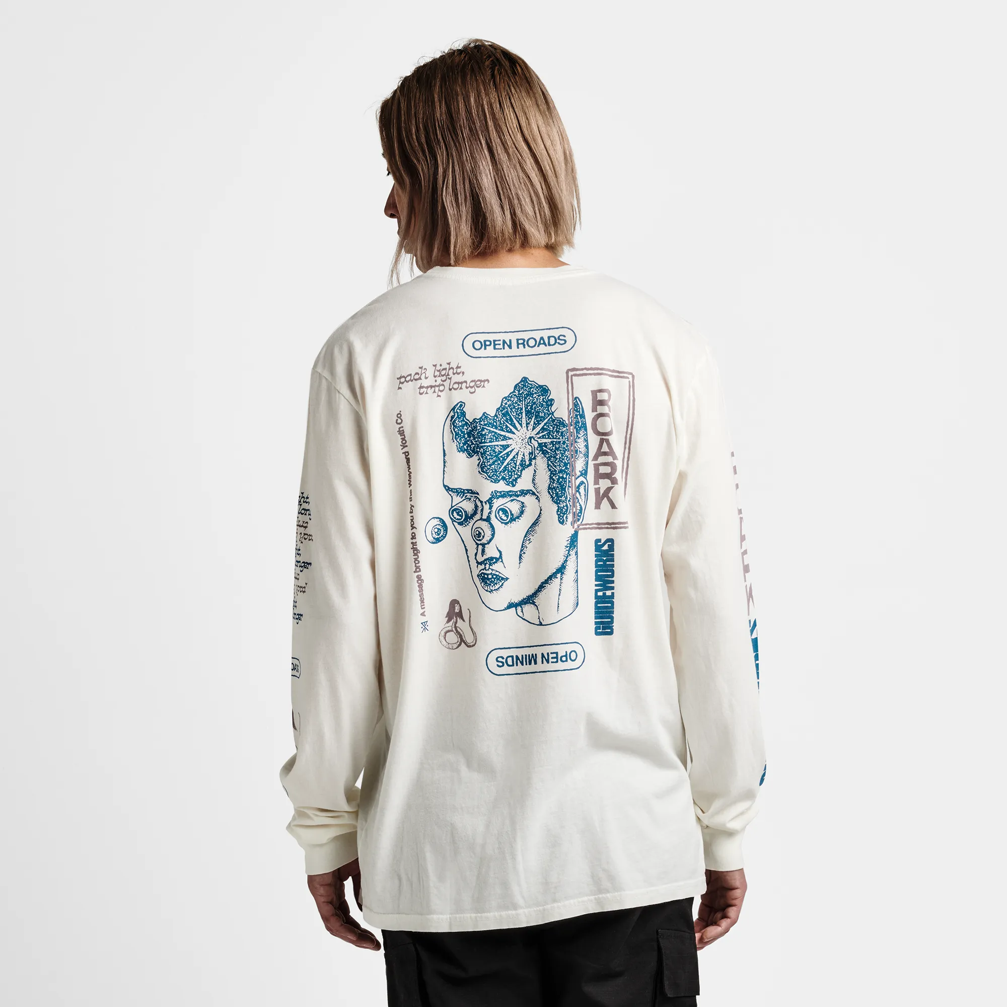 Trip Longer Premium Tee - Off White sold by Roark product image thumbnail 3