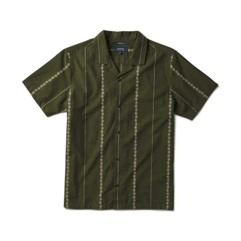 Gonzo Short Sleeve Button Up Shirt - Dark Military sold by Roark