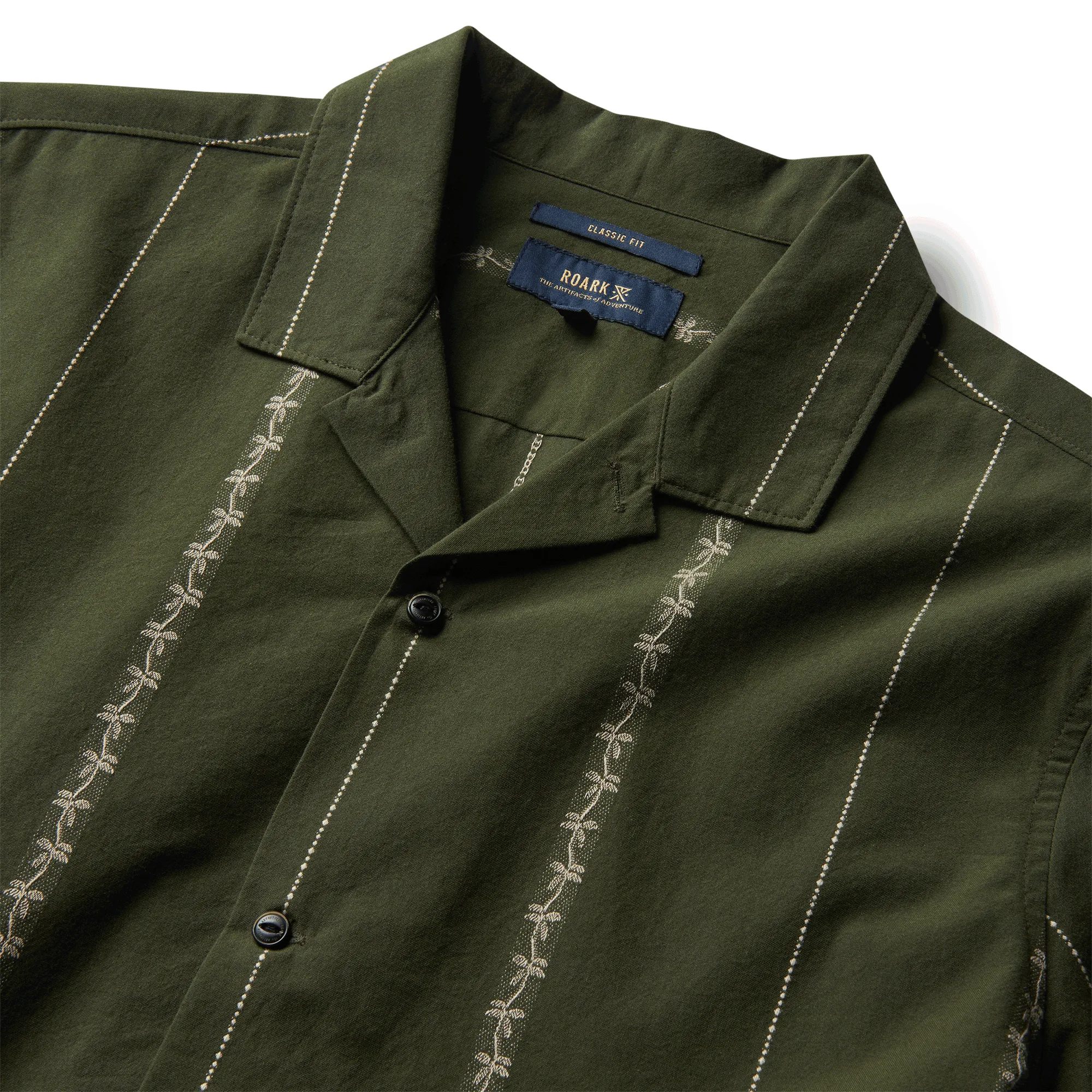Gonzo Short Sleeve Button Up Shirt - Dark Military sold by Roark product image thumbnail 3