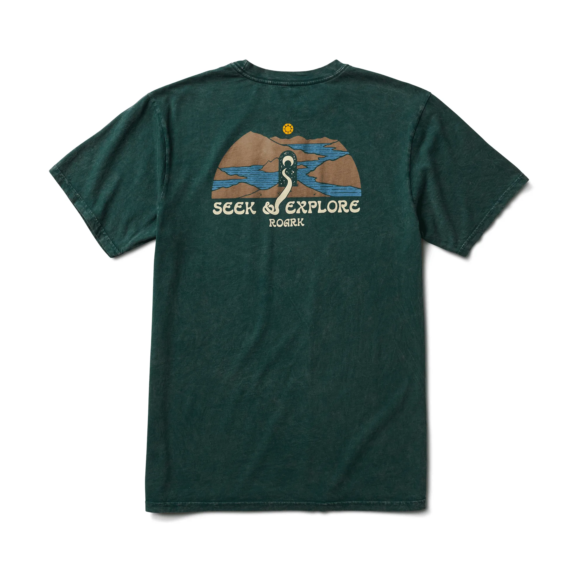 Seek And Explore Premium Tee - Spruce Green sold by Roark
