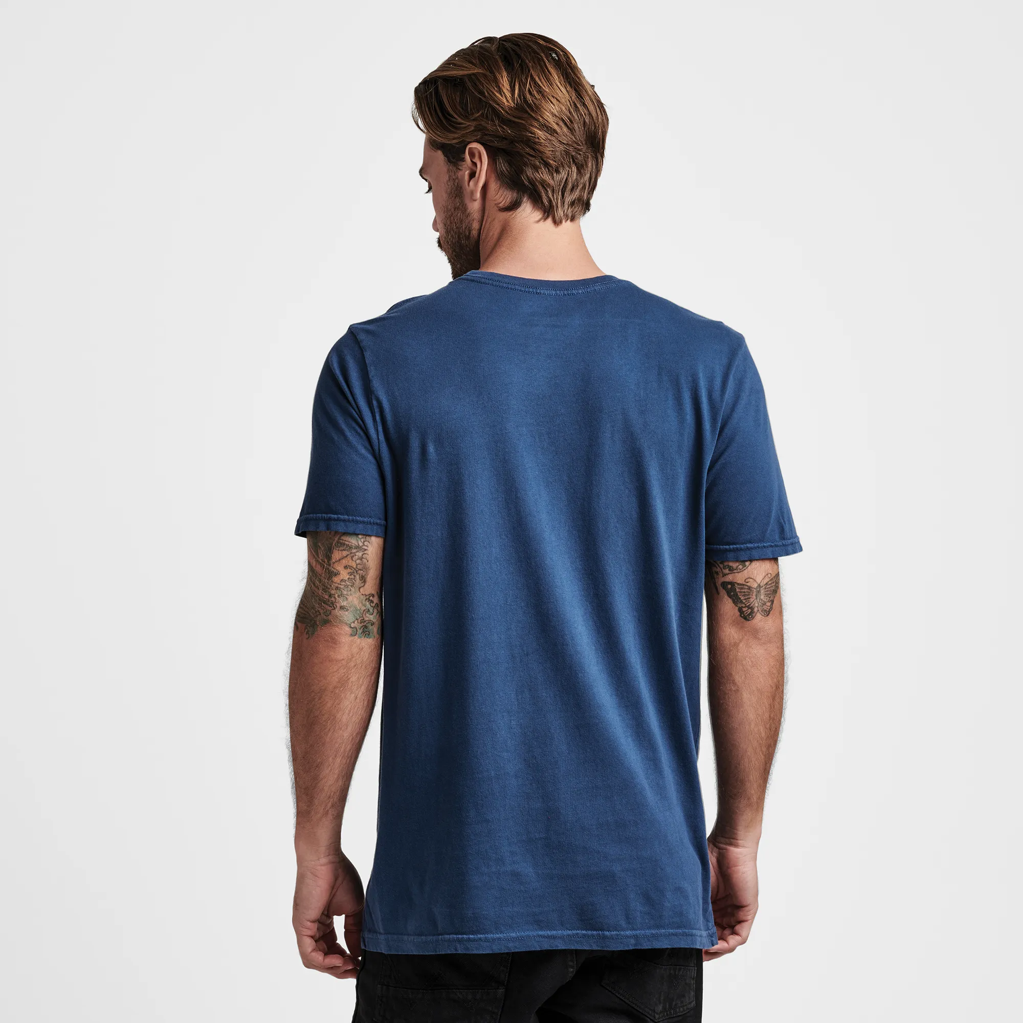 Label Pocket Premium Tee - Dark Indigo sold by Roark product image thumbnail 2