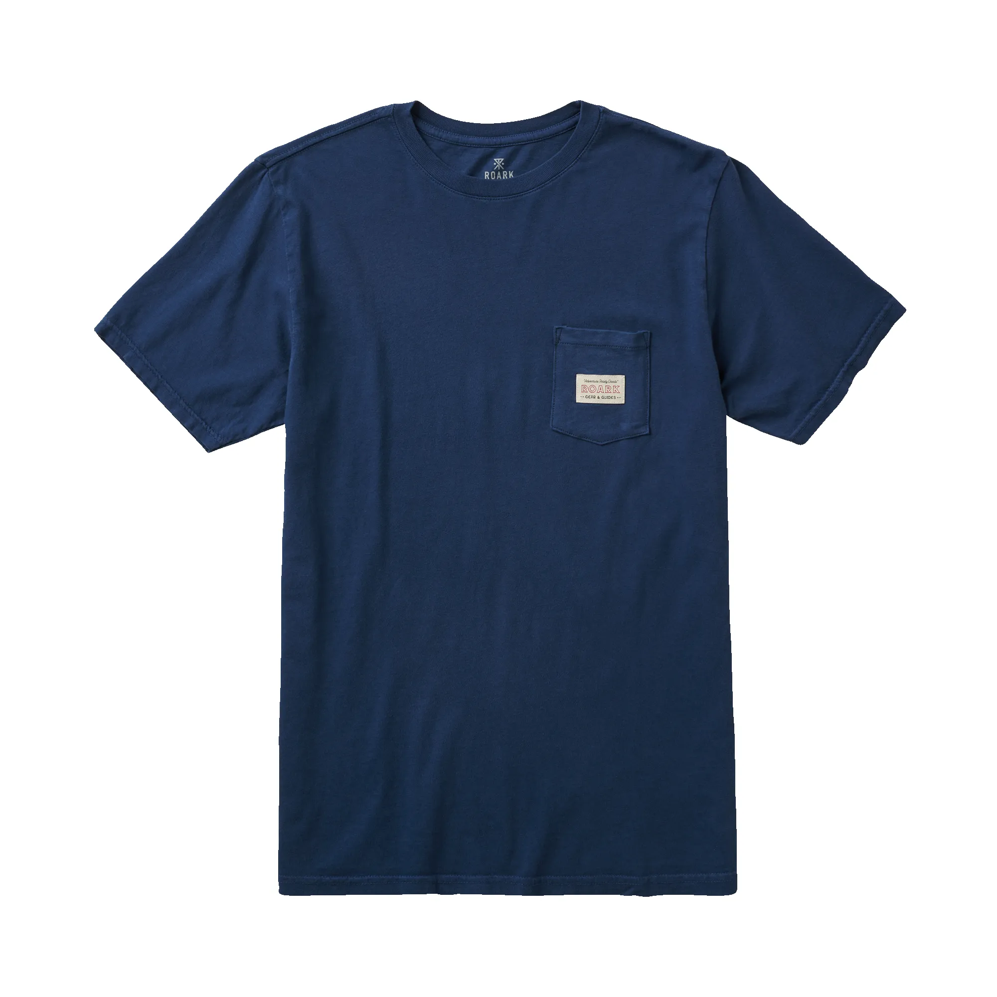Label Pocket Premium Tee - Dark Indigo sold by Roark