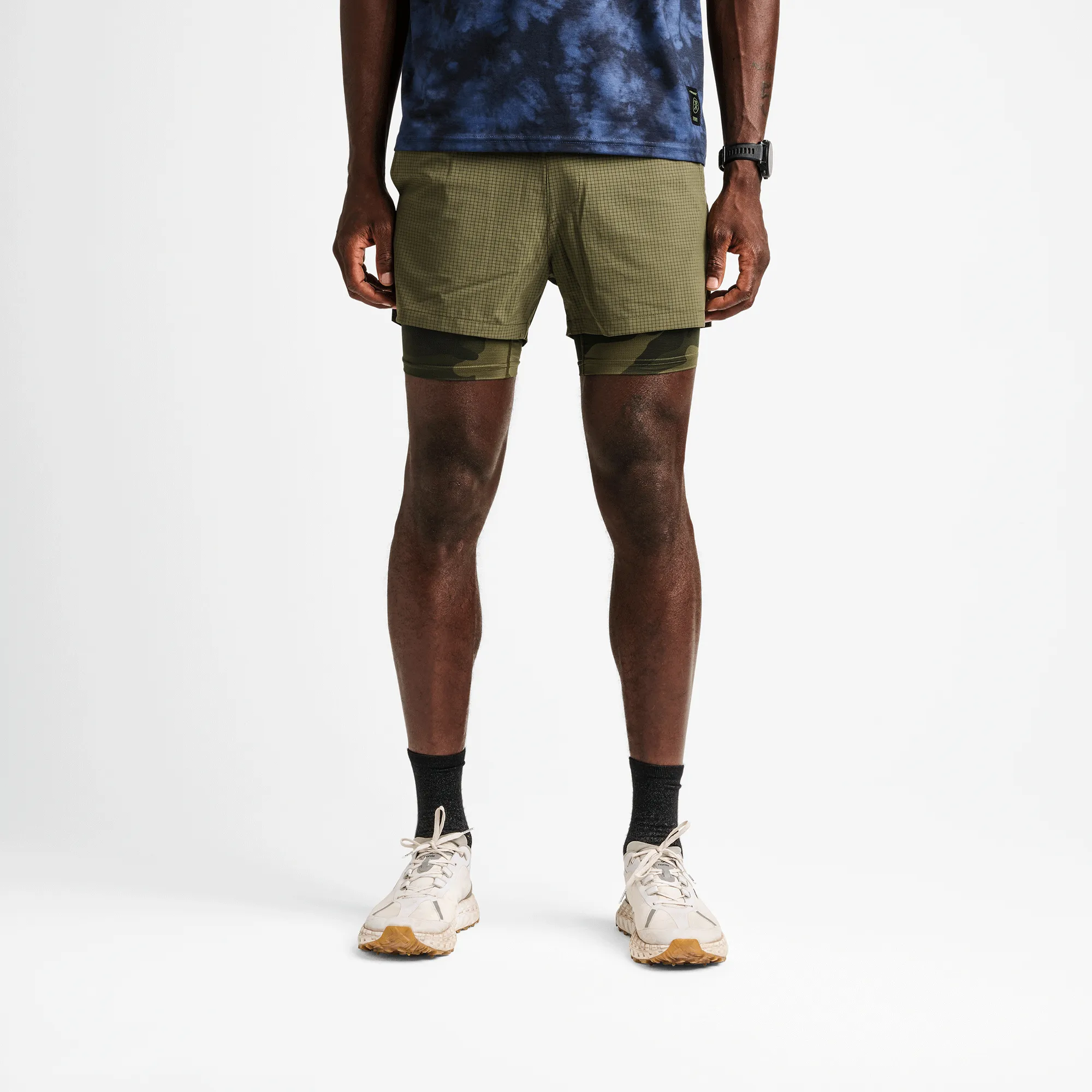 Bommer 3.5" Shorts - Military sold by Roark product image thumbnail 2