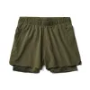 Bommer 3.5" Shorts - Military sold by Roark