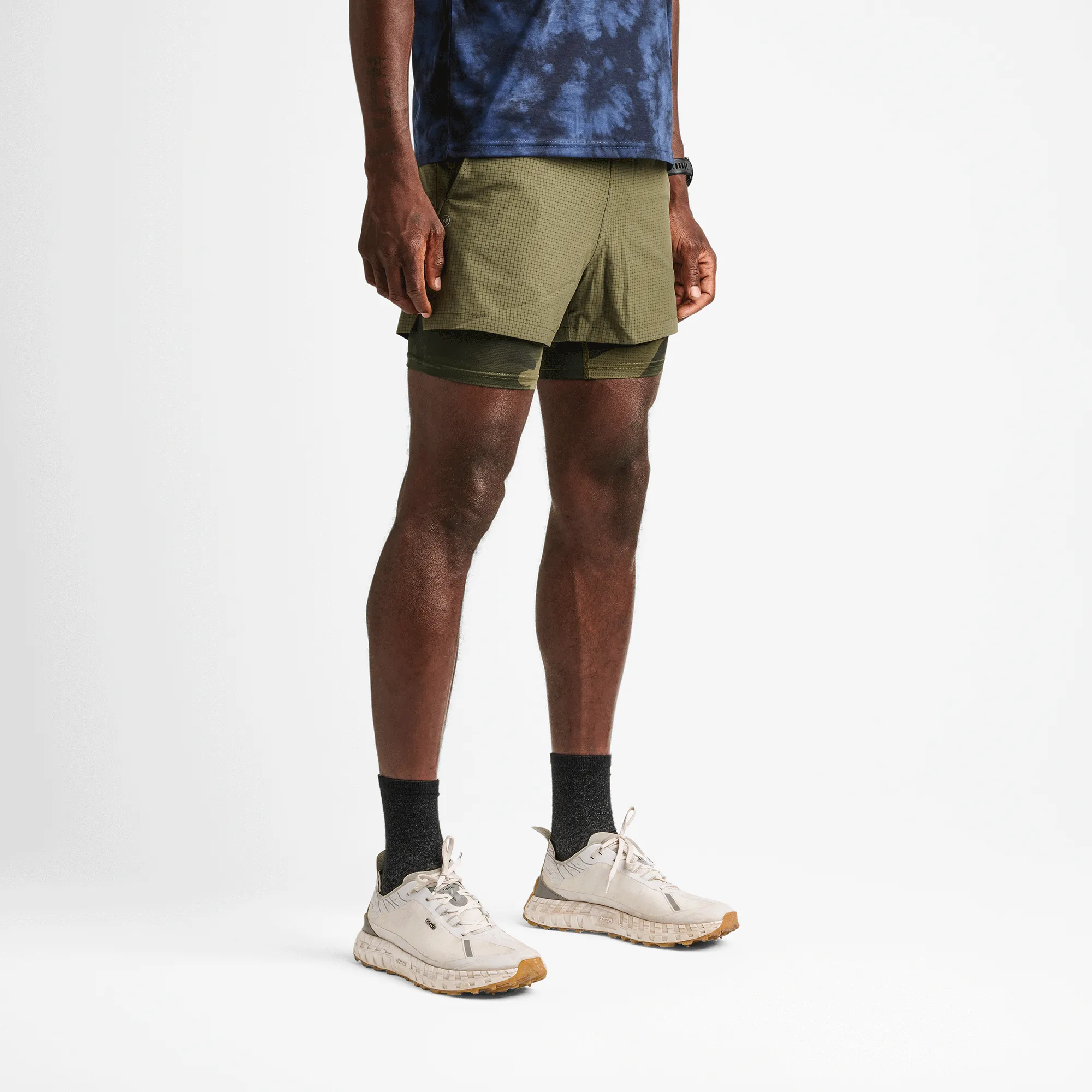 Bommer 3.5" Shorts - Military sold by Roark product image thumbnail 3