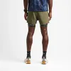 Bommer 3.5" Shorts - Military sold by Roark