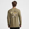 Trip Longer Long Sleeve Tee - Dusty Green sold by Roark