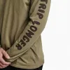Trip Longer Long Sleeve Tee - Dusty Green sold by Roark