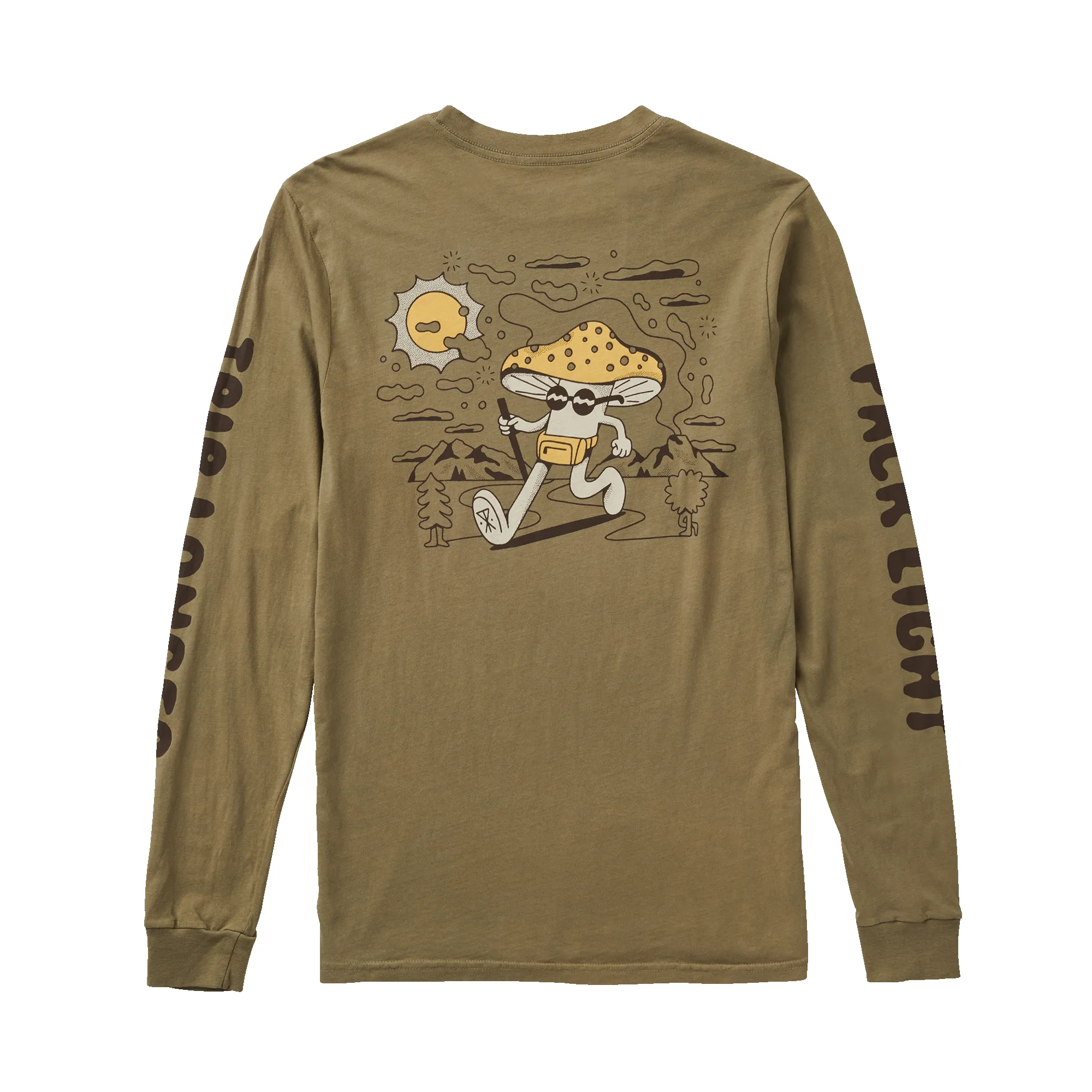 Trip Longer Long Sleeve Tee - Dusty Green sold by Roark