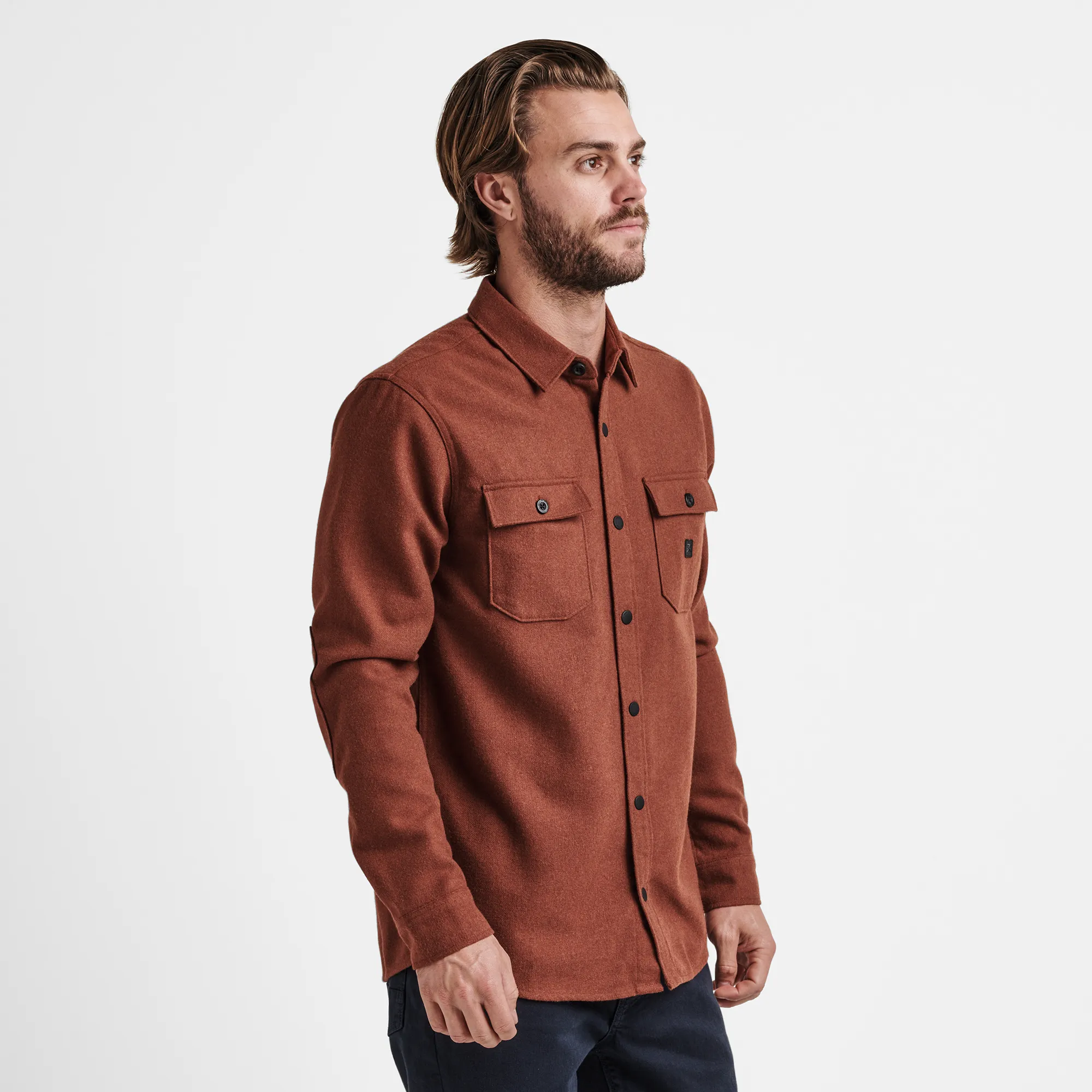 Nordsman Flannel - Red Wine sold by Roark product image thumbnail 4