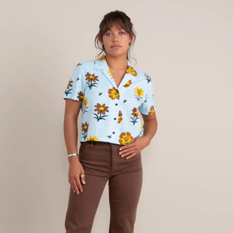 Idle Button Up Shirt - Light Blue sold by Roark