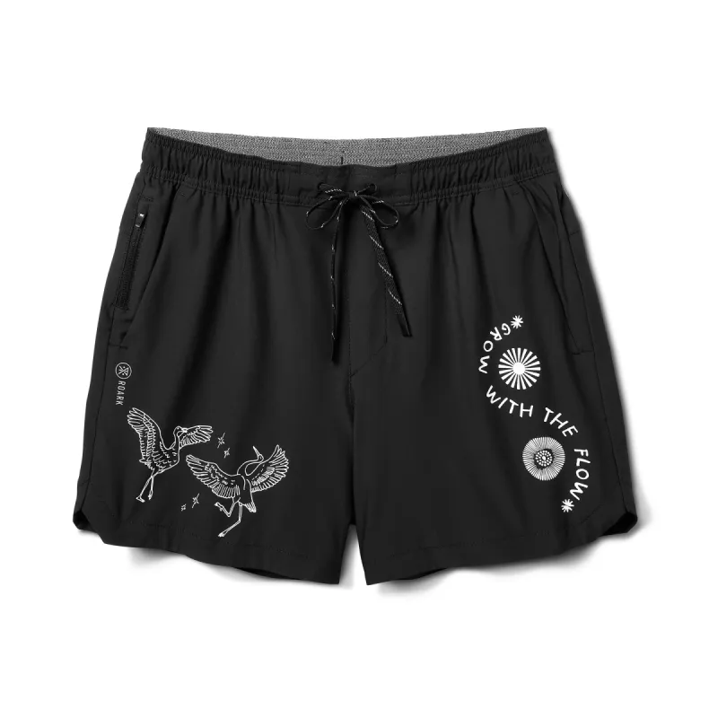 Serrano Active Shorts 5" - Black sold by Roark