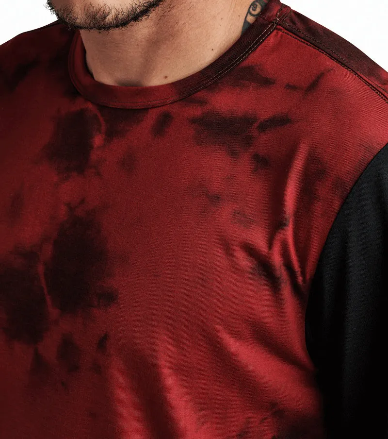 Mathis Pocket Long Sleeve Active Tee - Midnight Red sold by Roark product image thumbnail 5