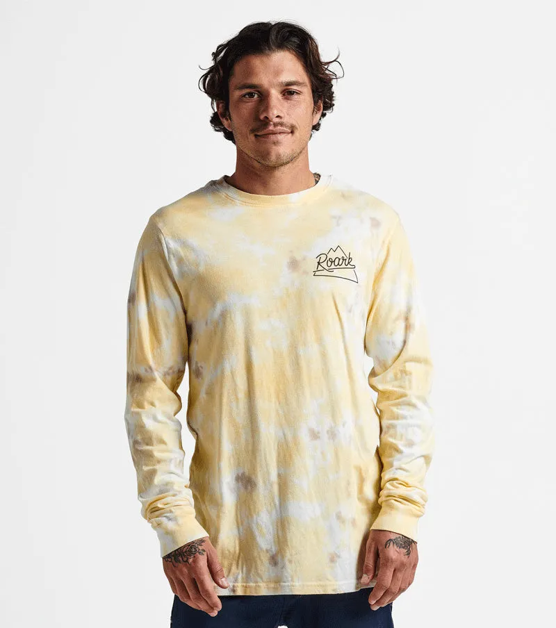Peaking Long Sleeve Tee - Stone sold by Roark product image thumbnail 2