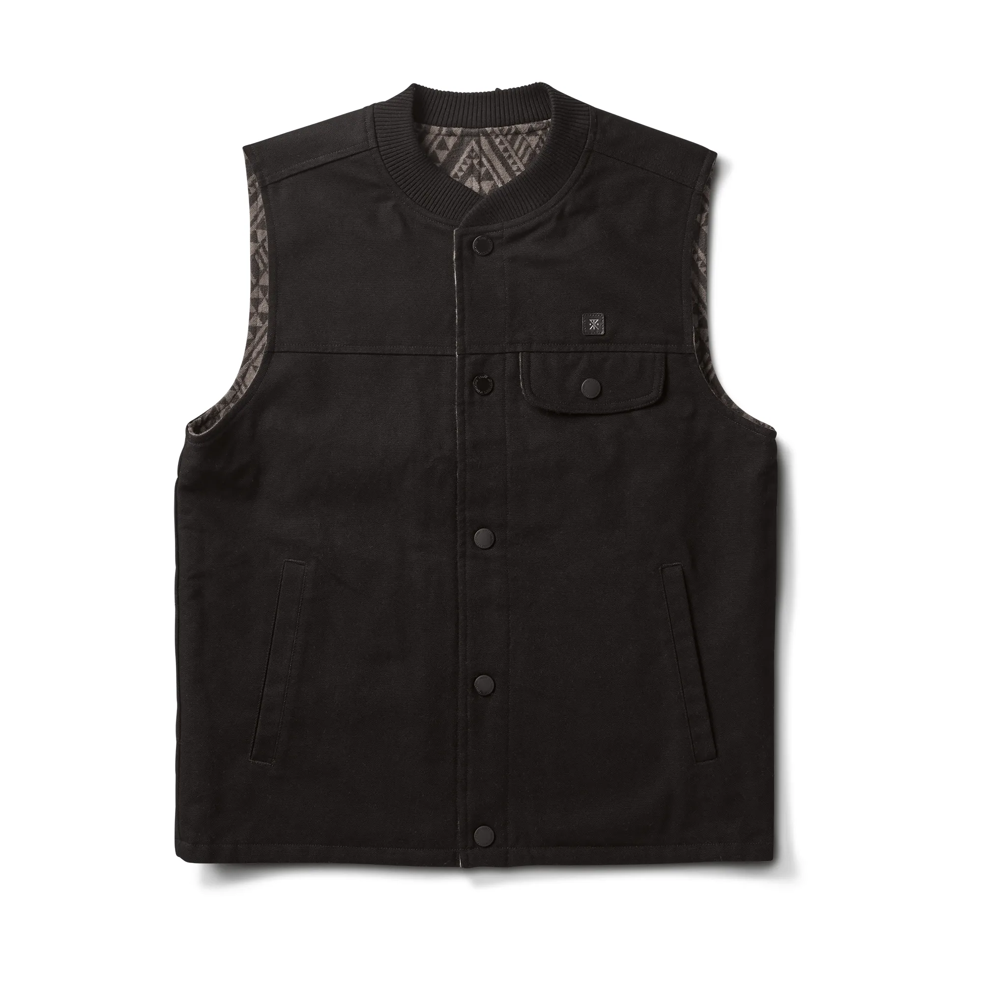 Milford Reversible Vest Jacket - Black sold by Roark product image thumbnail 5