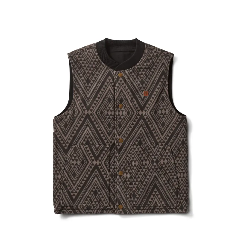 Milford Reversible Vest Jacket - Black sold by Roark