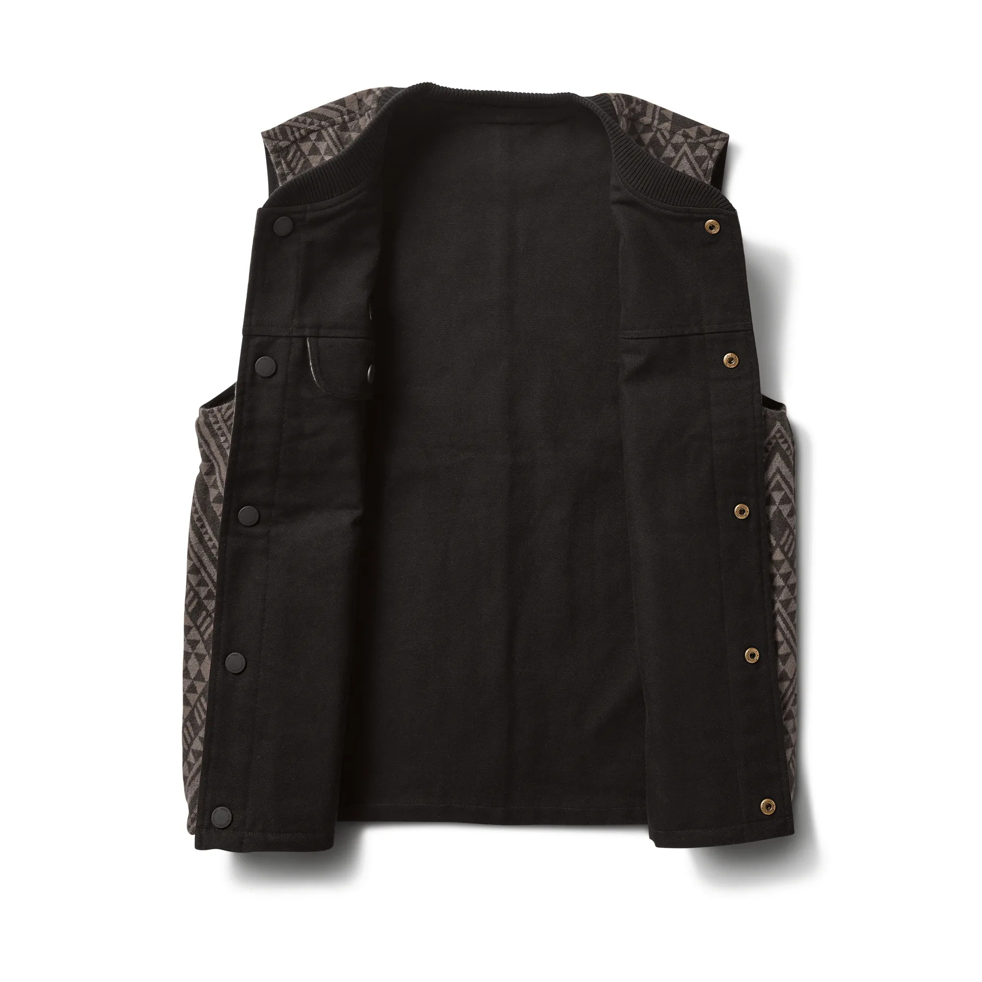 Milford Reversible Vest Jacket - Black sold by Roark product image thumbnail 3