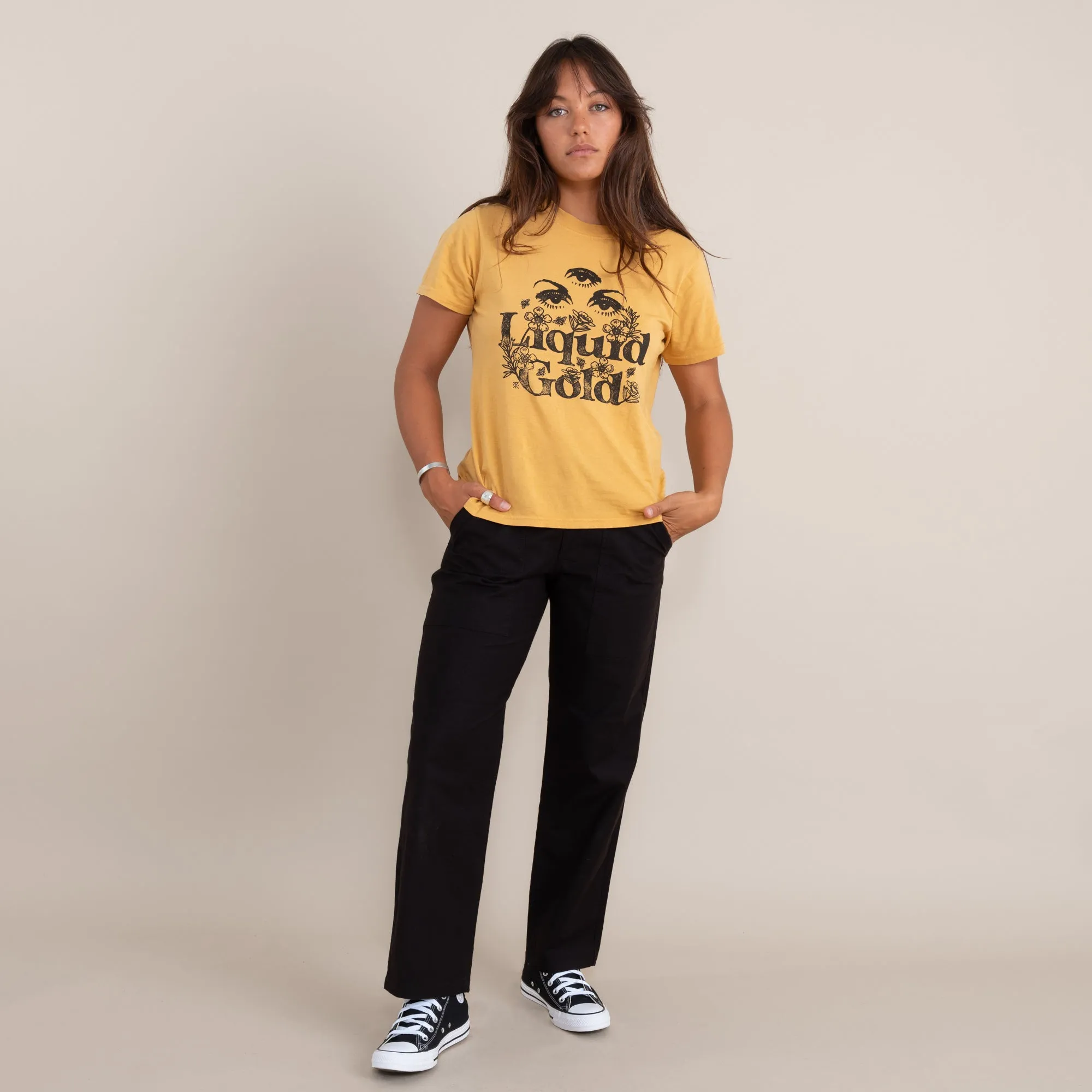 Liquid Gold Premium Tee - Marigold sold by Roark product image thumbnail 4