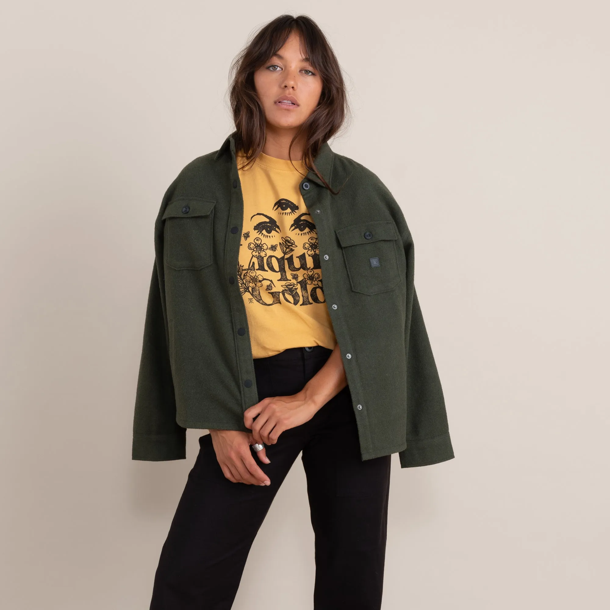 Liquid Gold Premium Tee - Marigold sold by Roark