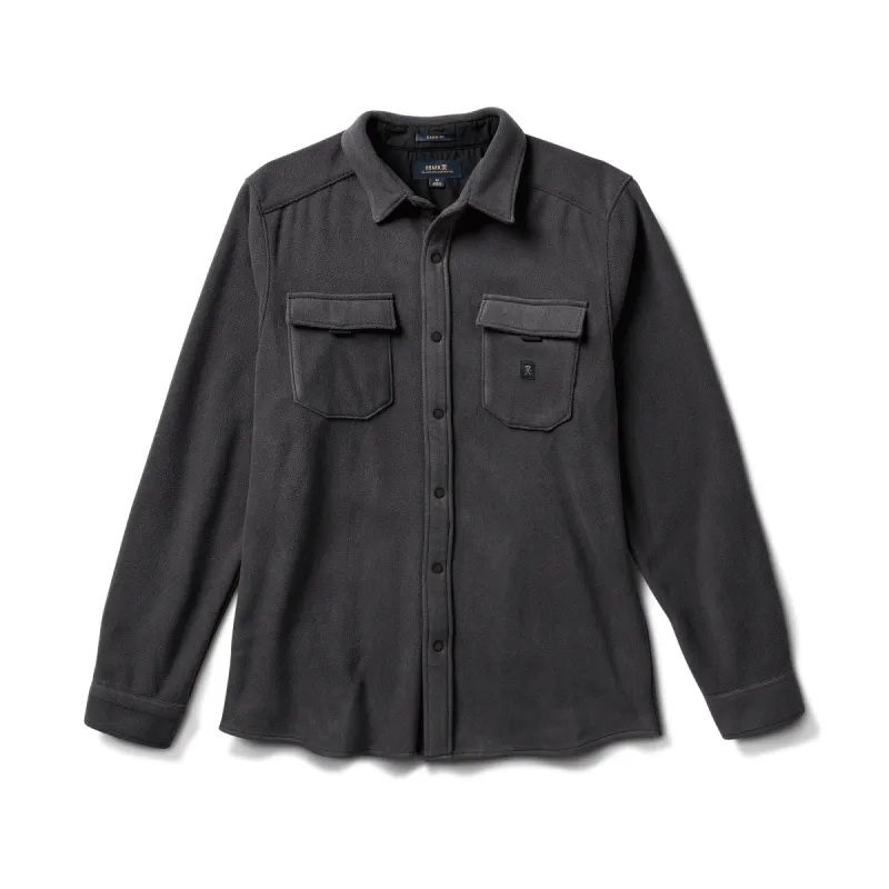 Diablo Polar Flannel - Charcoal sold by Roark